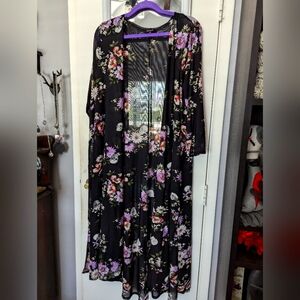 Torrid open front duster